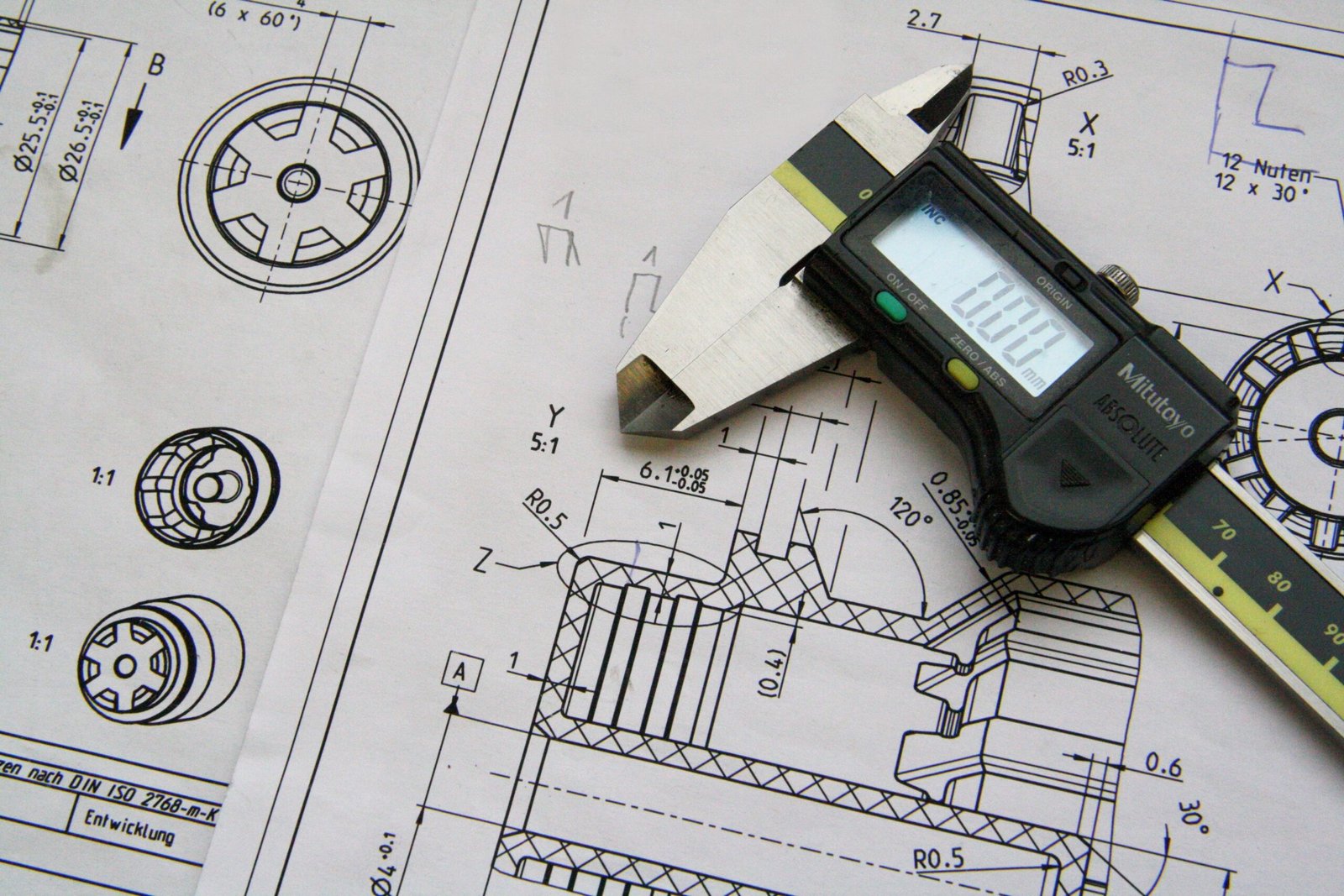 stainless steel hardware product's technical drawing